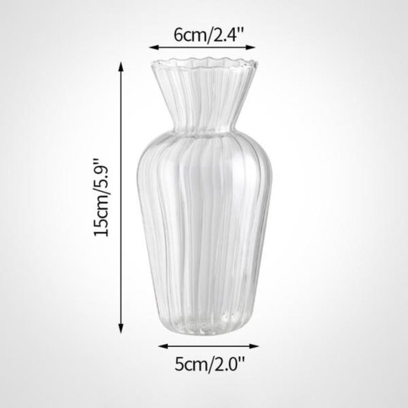 Transparent Flower Vase - Picture 4 of 12